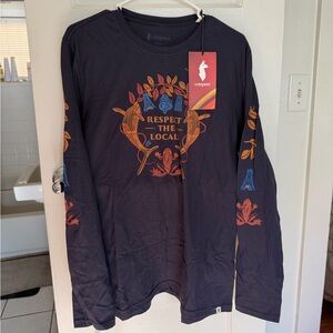 Cotopaxi Men’s Navy Catalina Cumsille Long-Sleeve (Sz M) NWT